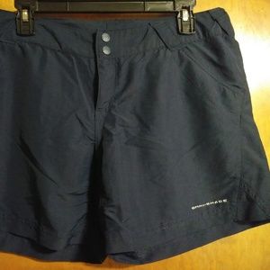 Columbia PFG Omni Shade dark blue shorts